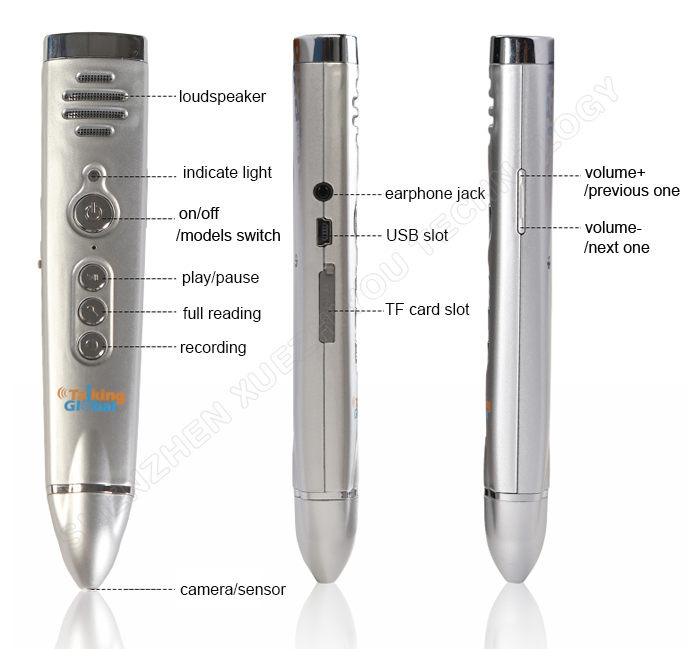 High Quality Global Talking Pen Language Learning Assistant Worldwide Reading Pen Recording Reader With OID Sound Books High Quality Global Talking Pen Language Learning Assistant Worldwide Reading Pen Recording Reader With OID Sound Books